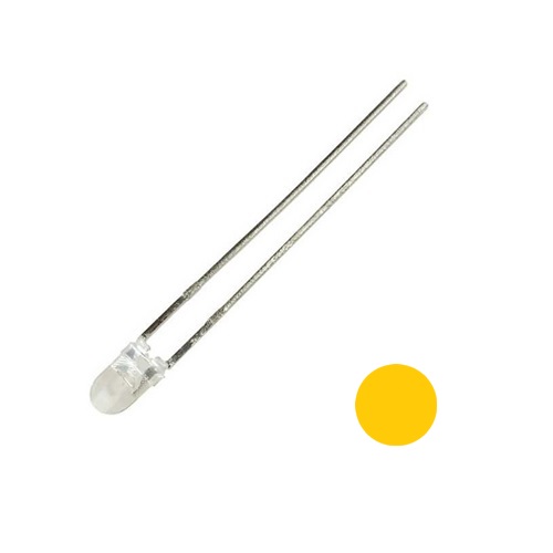 Led Amarillo Ultrabrillante 3mm